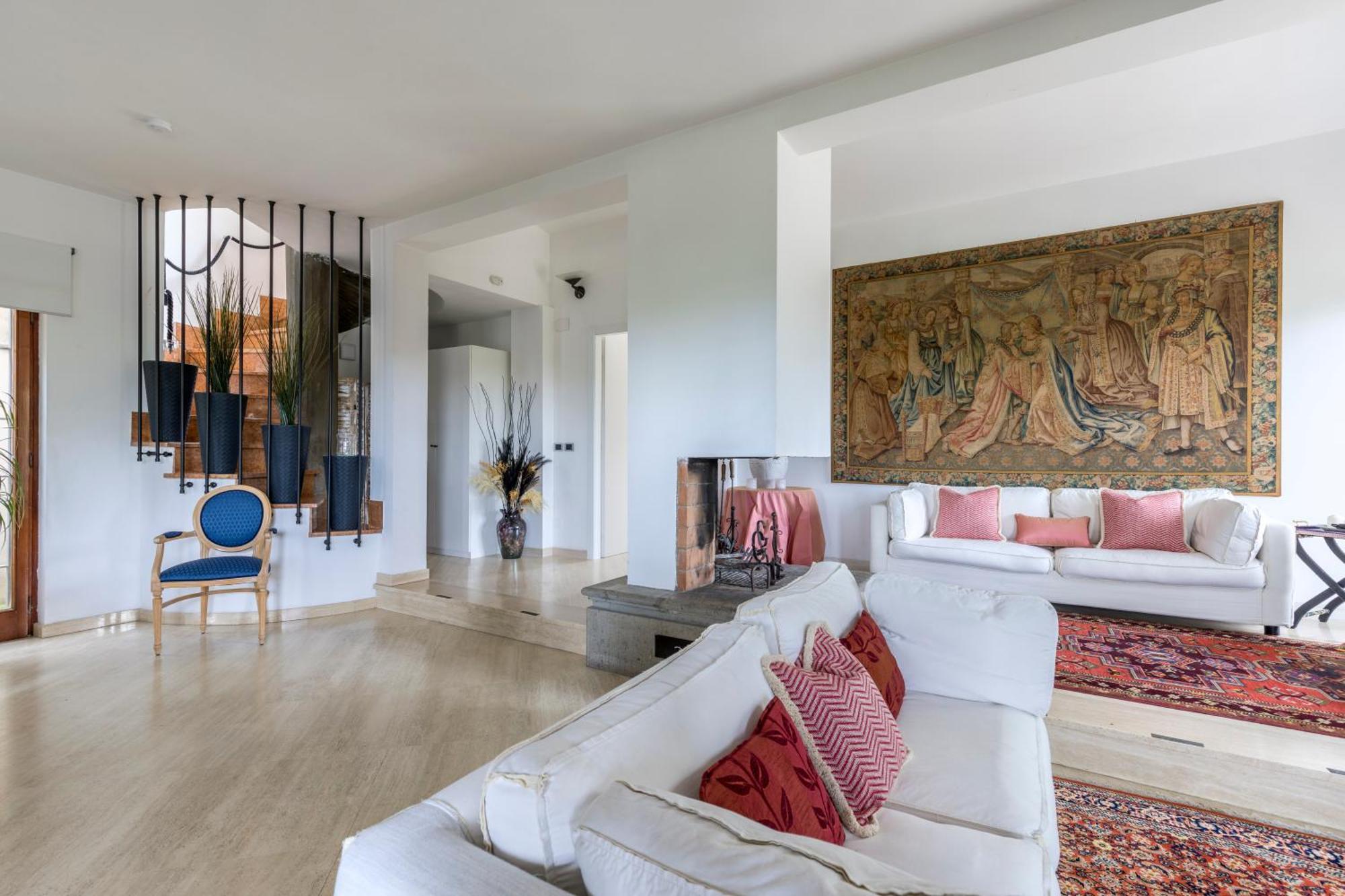 Villa Del Rubbio Рим Экстерьер фото